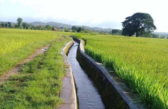 Pembuatan Saluran Irigasi
